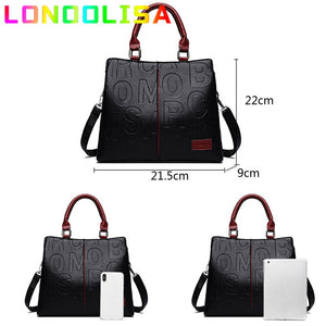 SP Luxury Designer Lady Tote Handbag Leather Casual Crossbody Bag Large Capacity Travel Shoulder