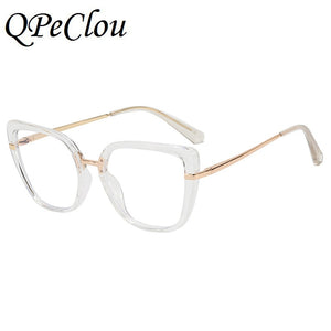 2022 New Spring Fashion Sexy Leopard Frame Anti-blue Glasses Women Vintage Optical Computer Eyeglasses Female Spectacles Oculos